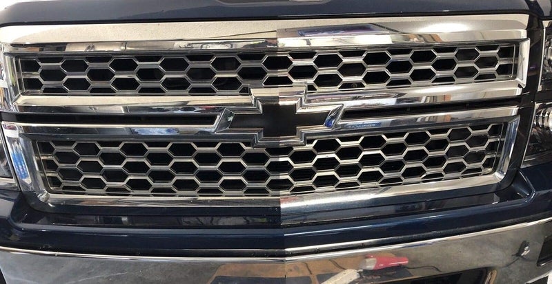 LZLRUN Compatible with Bowtie Logo Wrap Stickers Cut-Your-Own Emblem Overlay DIY Decals for Chevy (11.8 Inch x 4 Inch) (Matte Black) - Image 4